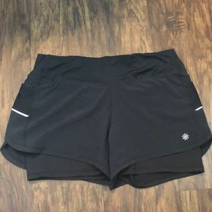 Athleta 2 in 1 shorts